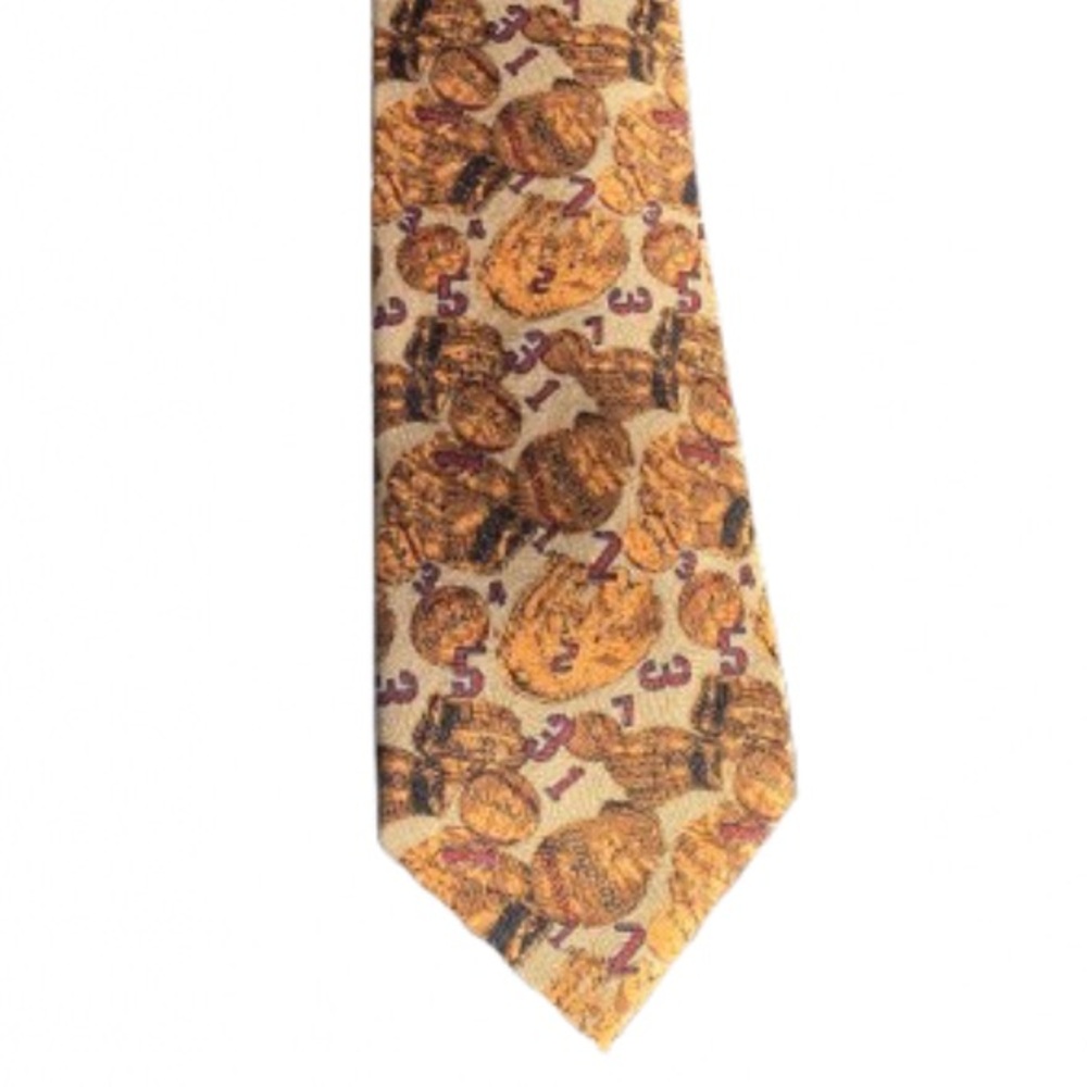 Baseball Tie Beverly Hills Polo Club Men’s Neck Tie